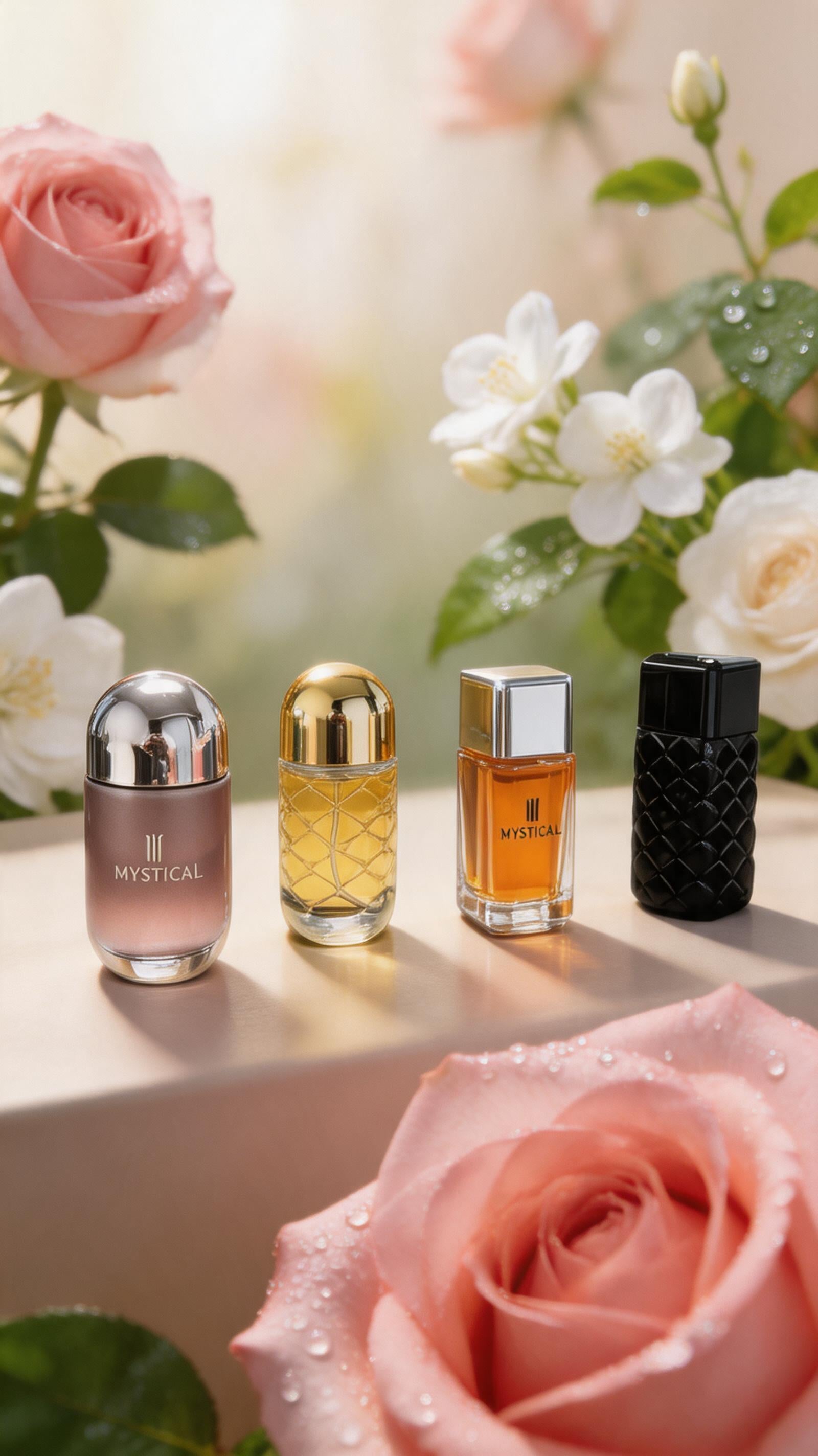 MYSTICAL Women's perfume gift box, lasting fragrance fresh, travel, Mother's Day, Valentine's Day, birthday gift