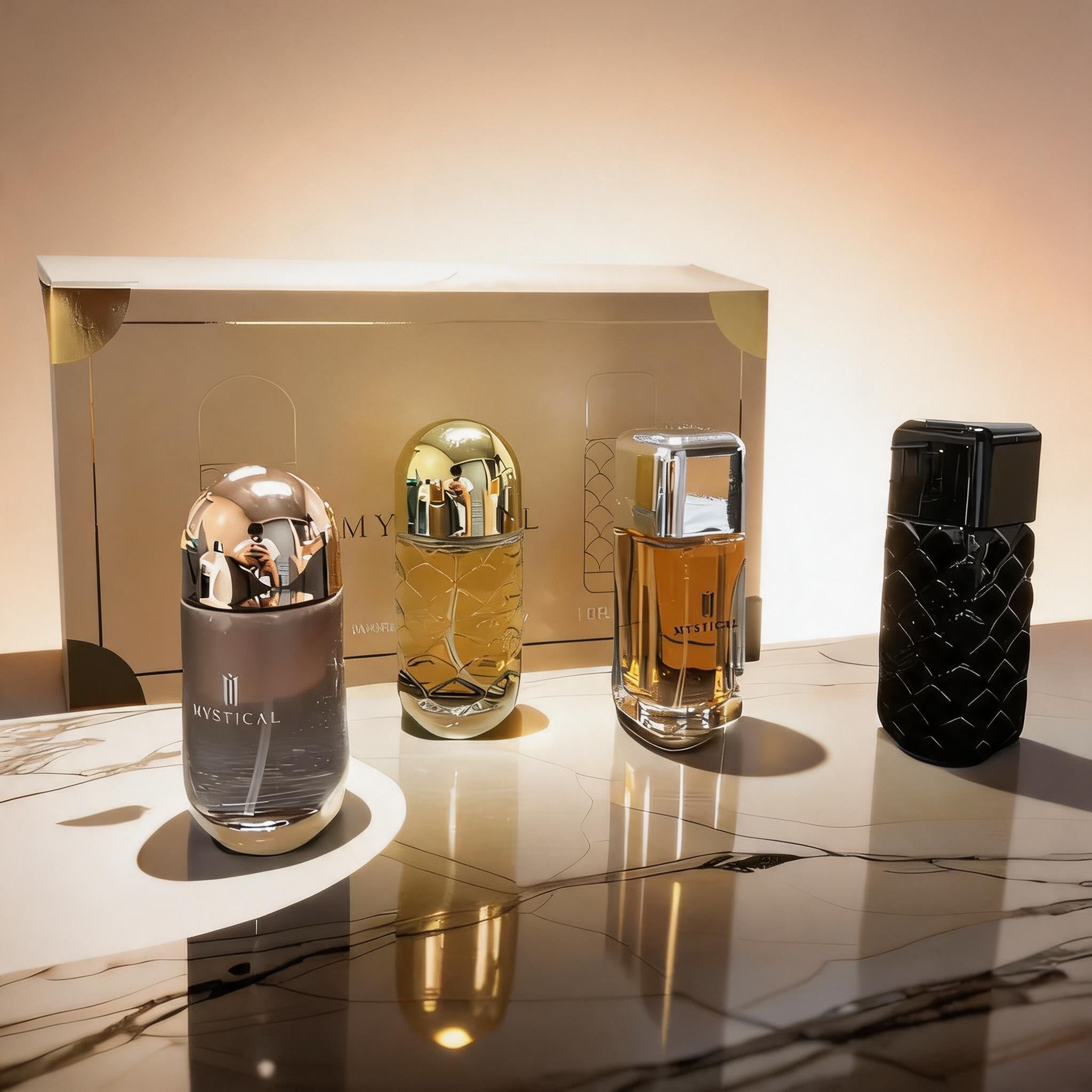 MYSTICAL Women's perfume gift box, lasting fragrance fresh, travel, Mother's Day, Valentine's Day, birthday gift