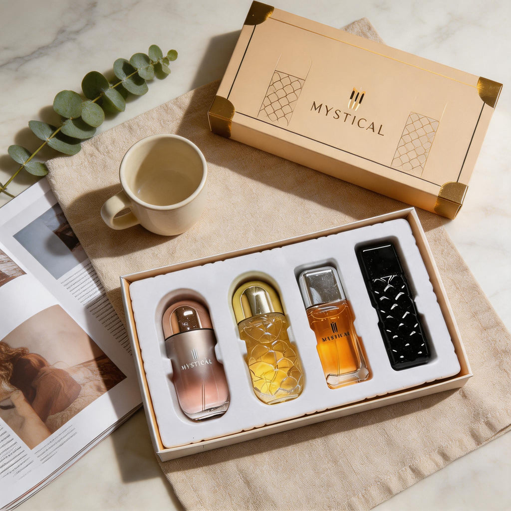 MYSTICAL Women's perfume gift box, lasting fragrance fresh, unisex, travel, Mother's Day, Valentine's Day, birthday gift