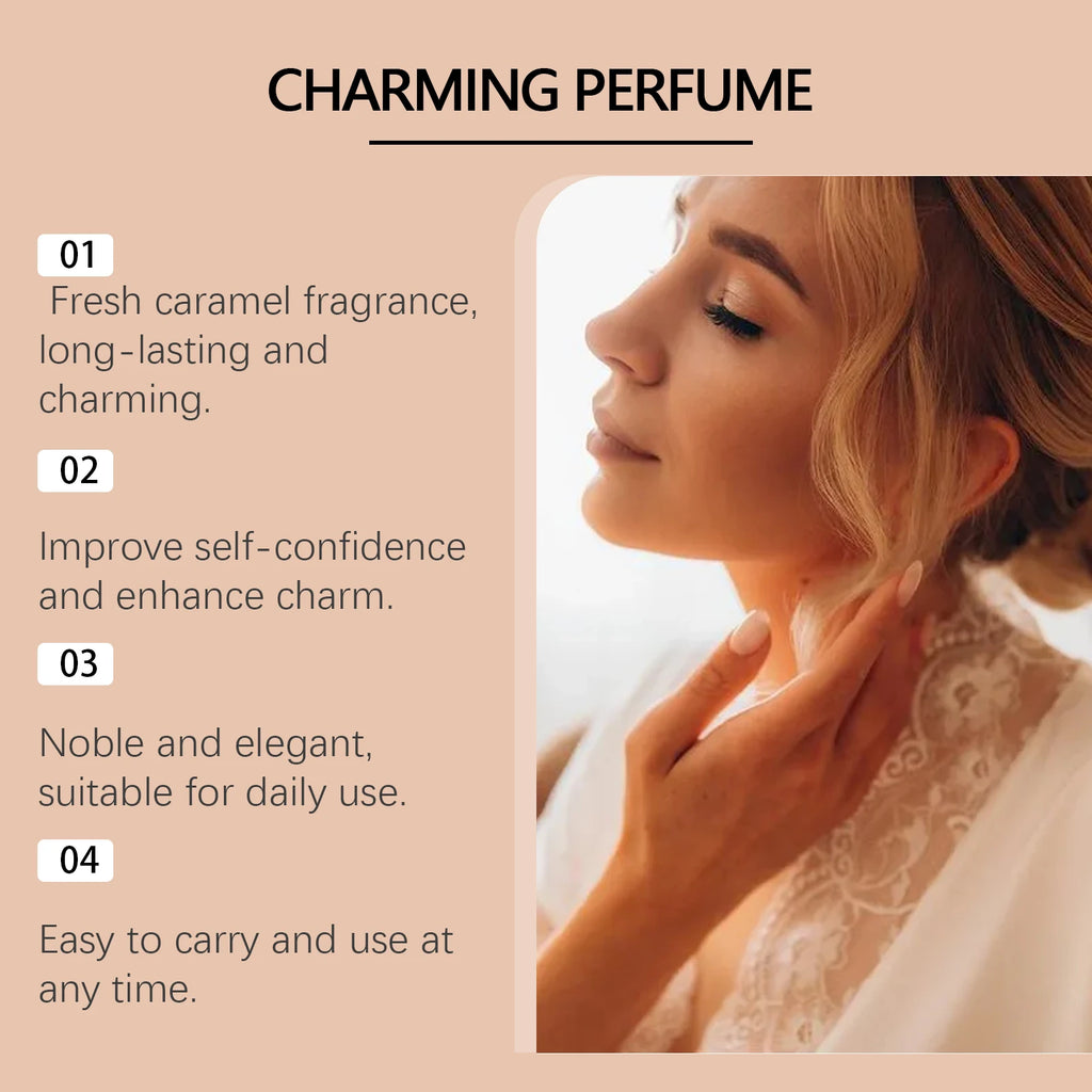 Roxelis Caramel Honey Light Fragrance Perfume Elegant Fragrance Rich Sensory Exquisite Experience Caramel Honey Lasting Perfume