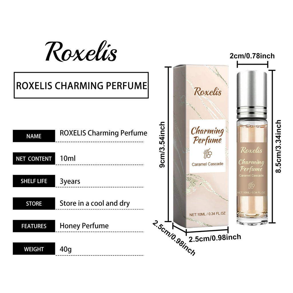 Roxelis Caramel Honey Light Fragrance Perfume Elegant Fragrance Rich Sensory Exquisite Experience Caramel Honey Lasting Perfume