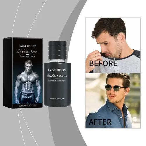 East Moon Attractive Men Light Scent  Exude Charming Date Fragrance Portable Sandalwood Perfume