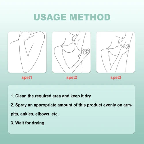 JAYSUING Deodorant Perfume Spray  Armpit Sweat Refreshing Whitening Body Lasting Deodorizing