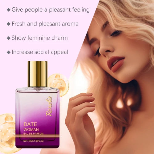 Roxelis Travel (Saffron)Herbal Perfume Keep Fragrance Release Charm Misty Rain Garden Wood Scent Portable