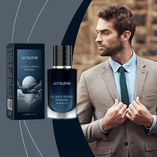 Jaysuing Cloudy Spring Perfume  Natural Fresh Understated Light Lasting Fragrance For Men