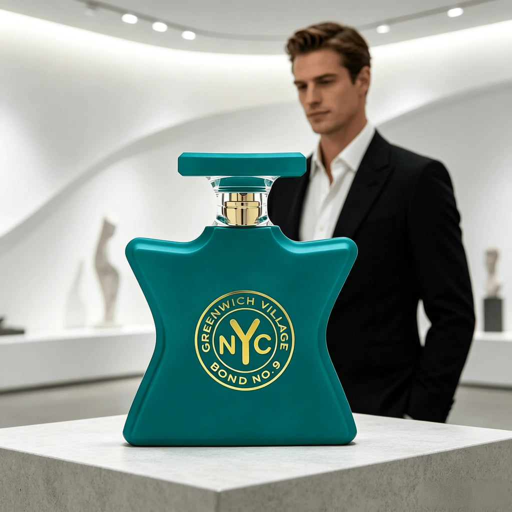 Bond No. 9 Greenwich Village Eau De Parfum Spray 100ml /3.3 Oz Unisex Perfume For Men Women, New York Premium Woody Aromatic Fragrance, Long‑Lasting Scent, Brand New In Original Sealed Box