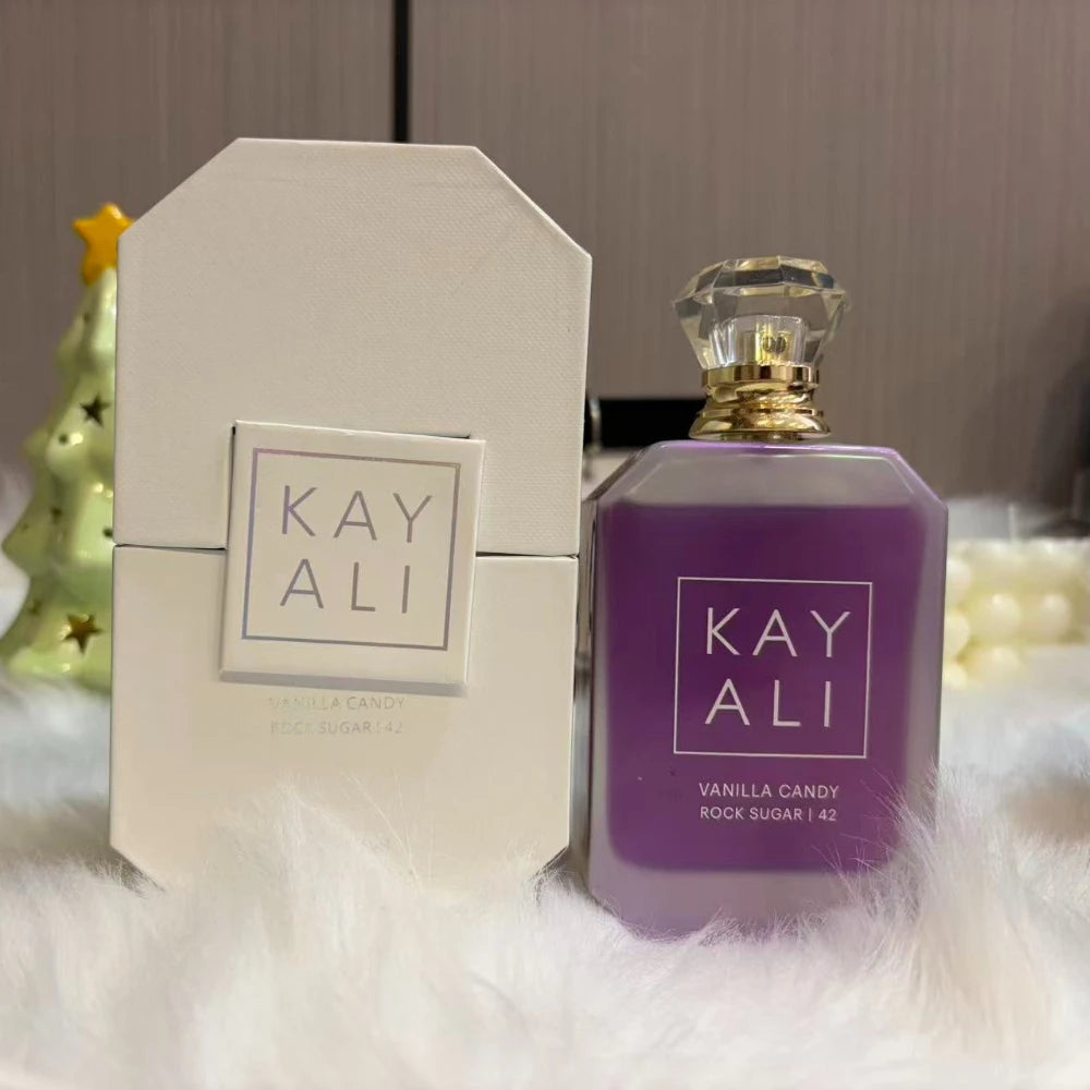 KAYALI 100ml Womens Eau De Parfum Long Lasting Elegant Floral Perfume Plum Jasmine Vanilla Suede Sophisticated Feminine Scent
