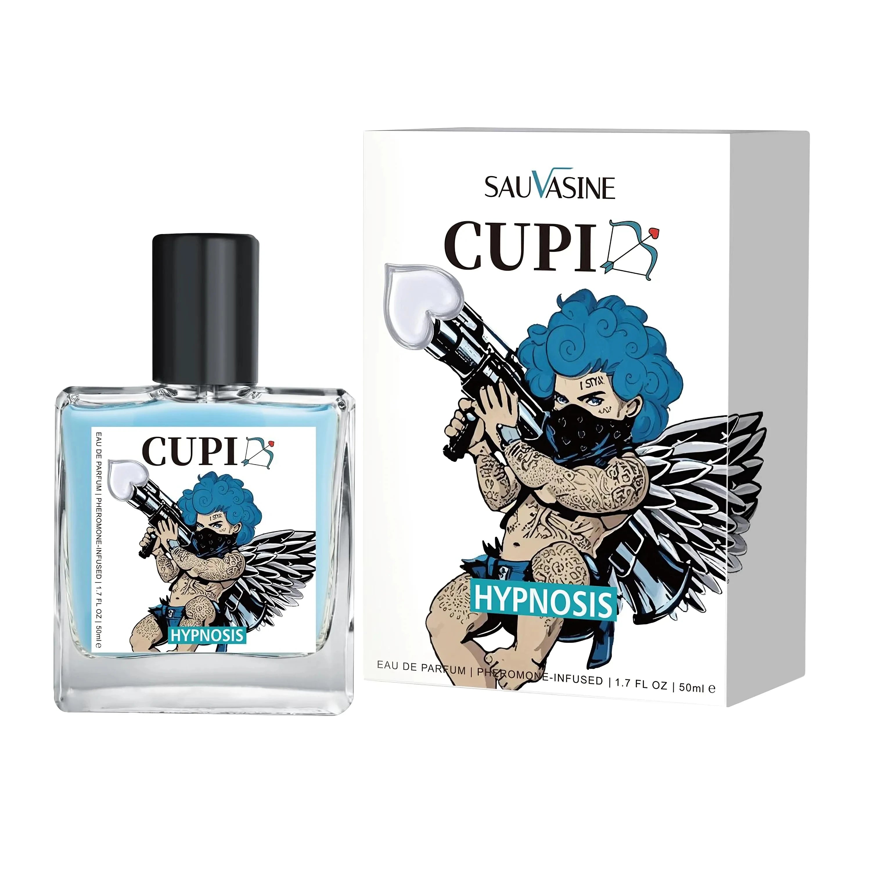 Cupid Pabango Long Lasting Perfume for Men and Women Confident Booster Cologne Fall in Love 50ml，Room decoration