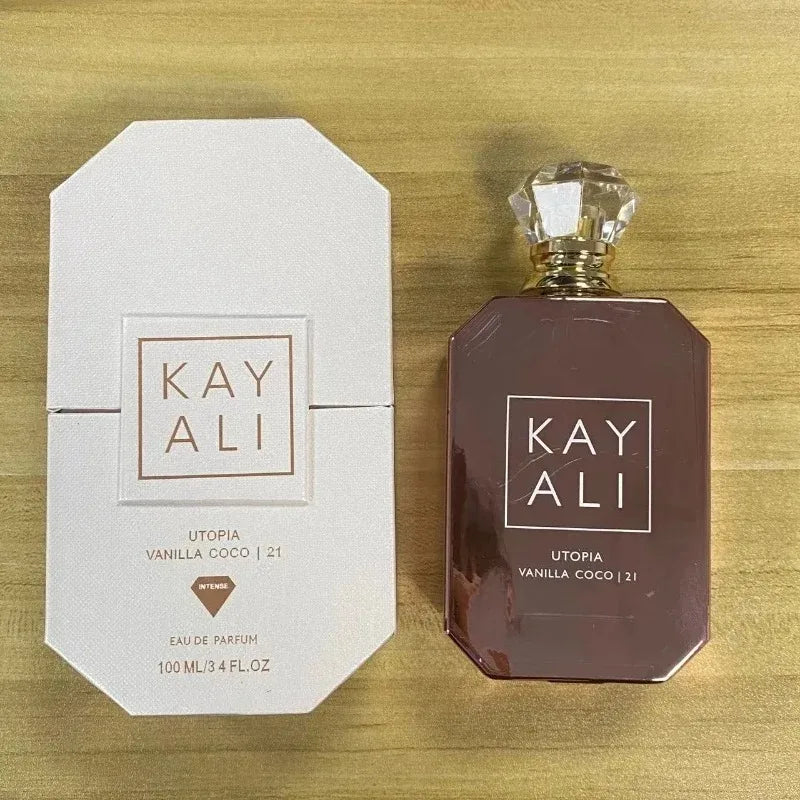 KAYALI 100ml Womens Eau De Parfum Long Lasting Elegant Floral Perfume Plum Jasmine Vanilla Suede Sophisticated Feminine Scent