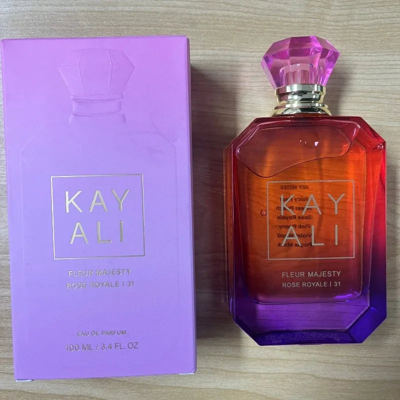 KAYALI 100ml Womens Eau De Parfum Long Lasting Elegant Floral Perfume Plum Jasmine Vanilla Suede Sophisticated Feminine Scent