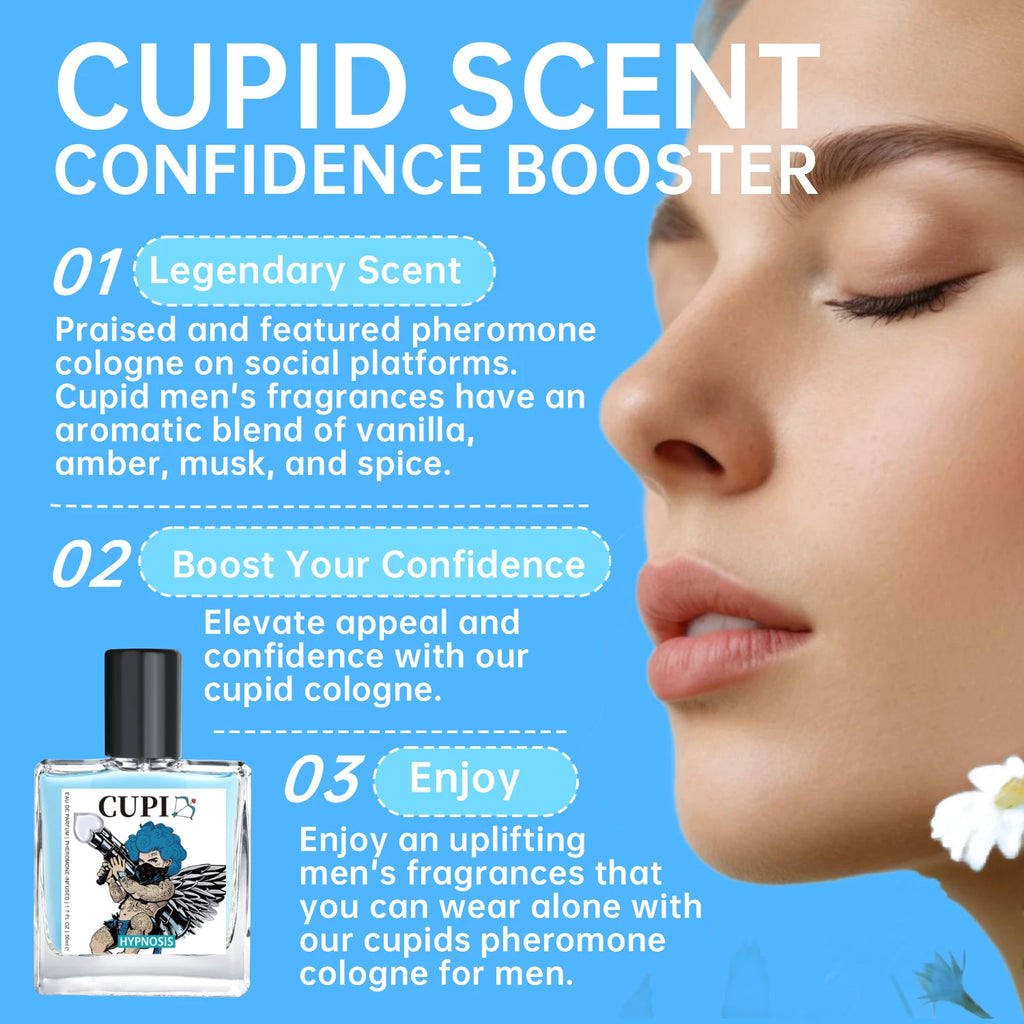 Cupid Hypnosis 2.0 Pheromone Cologne for Men - 50ml (1.7 oz) - Cupid Fragrances room decoration