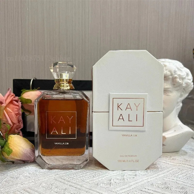 KAYALI 100ml Womens Eau De Parfum Long Lasting Elegant Floral Perfume Plum Jasmine Vanilla Suede Sophisticated Feminine Scent