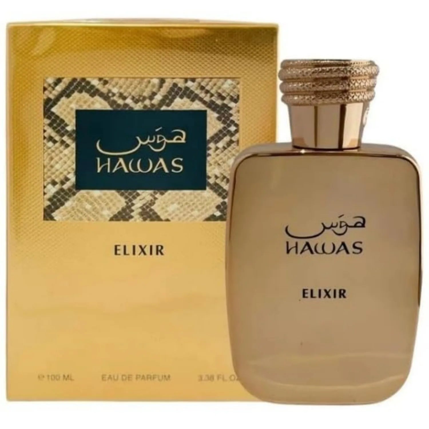 RASASI Hawas Men's Elixir | eau de toilette | Lasting Fragrance perfume | For Men | 3.4 fluid ounces (about 3.4 ml) 100 ml